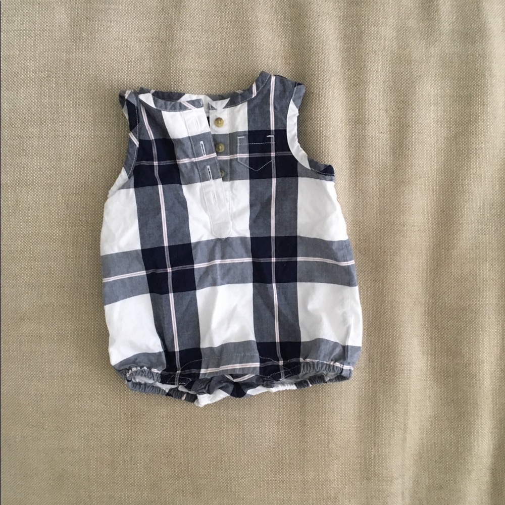 Janie & Jack Boys Romper